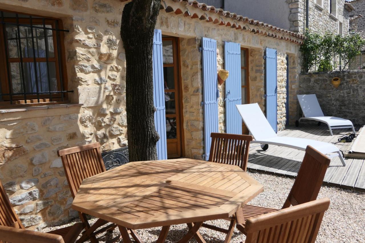Maison De Plain Pied Pour 4 Pers Piscine Lussan Lussan  エクステリア 写真