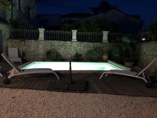 Maison De Plain Pied Pour 4 Pers Piscine Lussan Lussan  エクステリア 写真