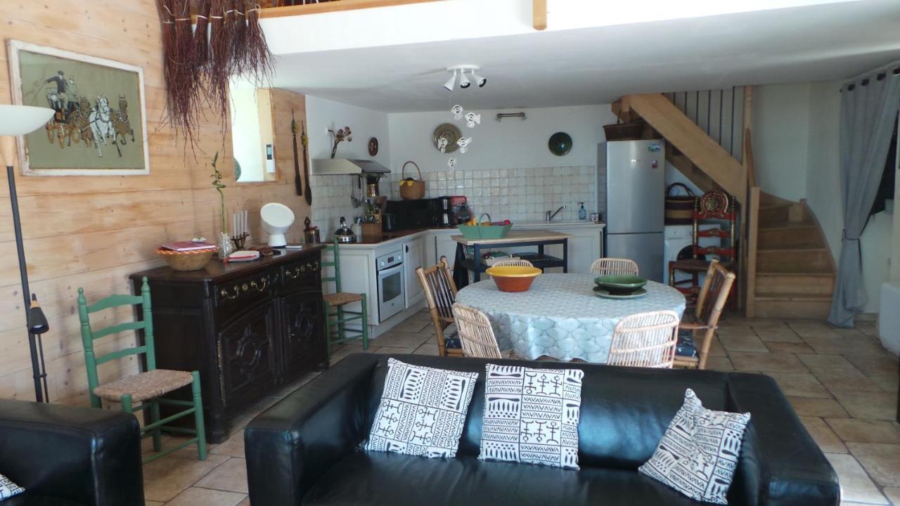 Maison De Plain Pied Pour 4 Pers Piscine Lussan Lussan  エクステリア 写真