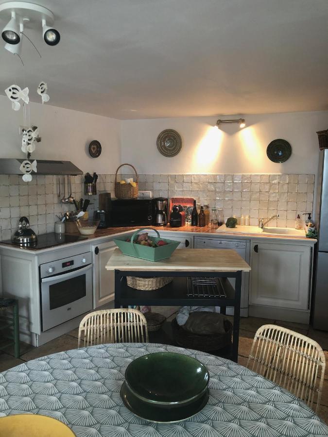 Maison De Plain Pied Pour 4 Pers Piscine Lussan Lussan  エクステリア 写真